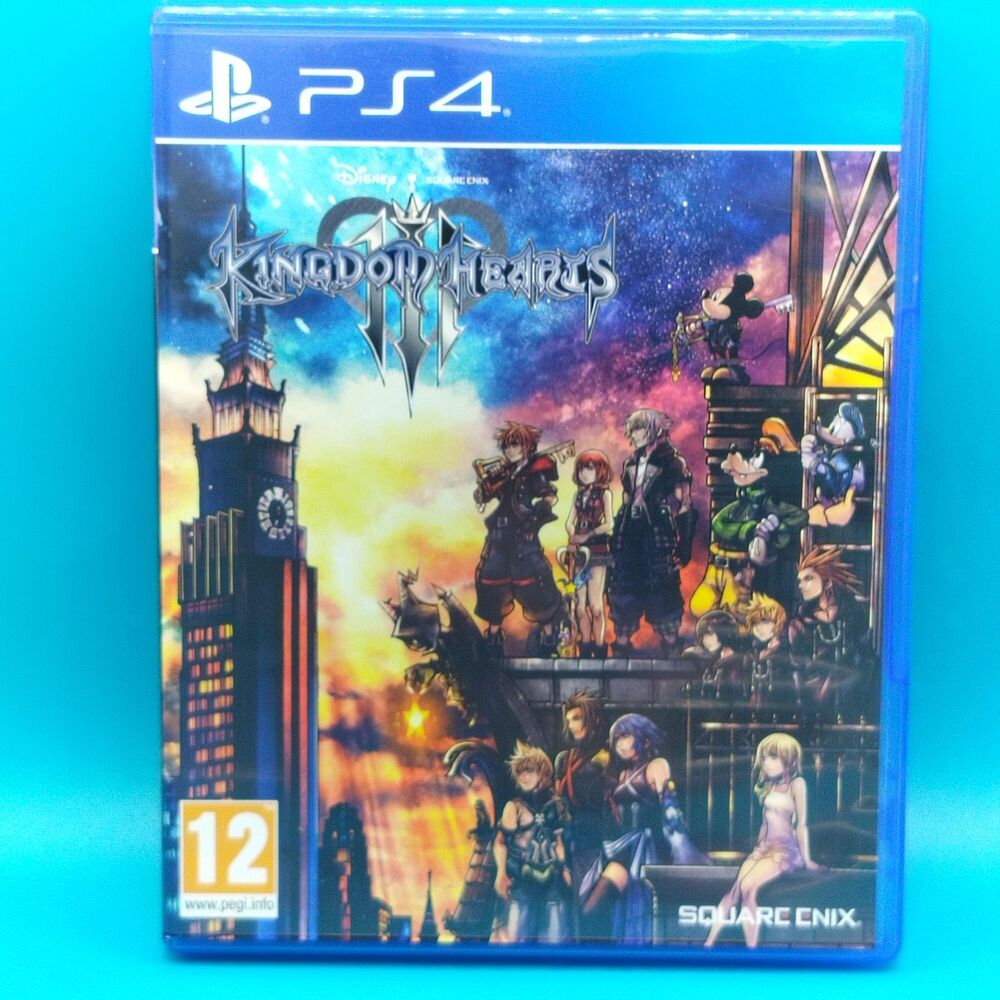 Kingdom Hearts III 3 (PS4) PlayStation 4 Action RPG PEGI 12 PAL Square Enix